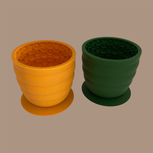 Honeycomb Enrichment Pots