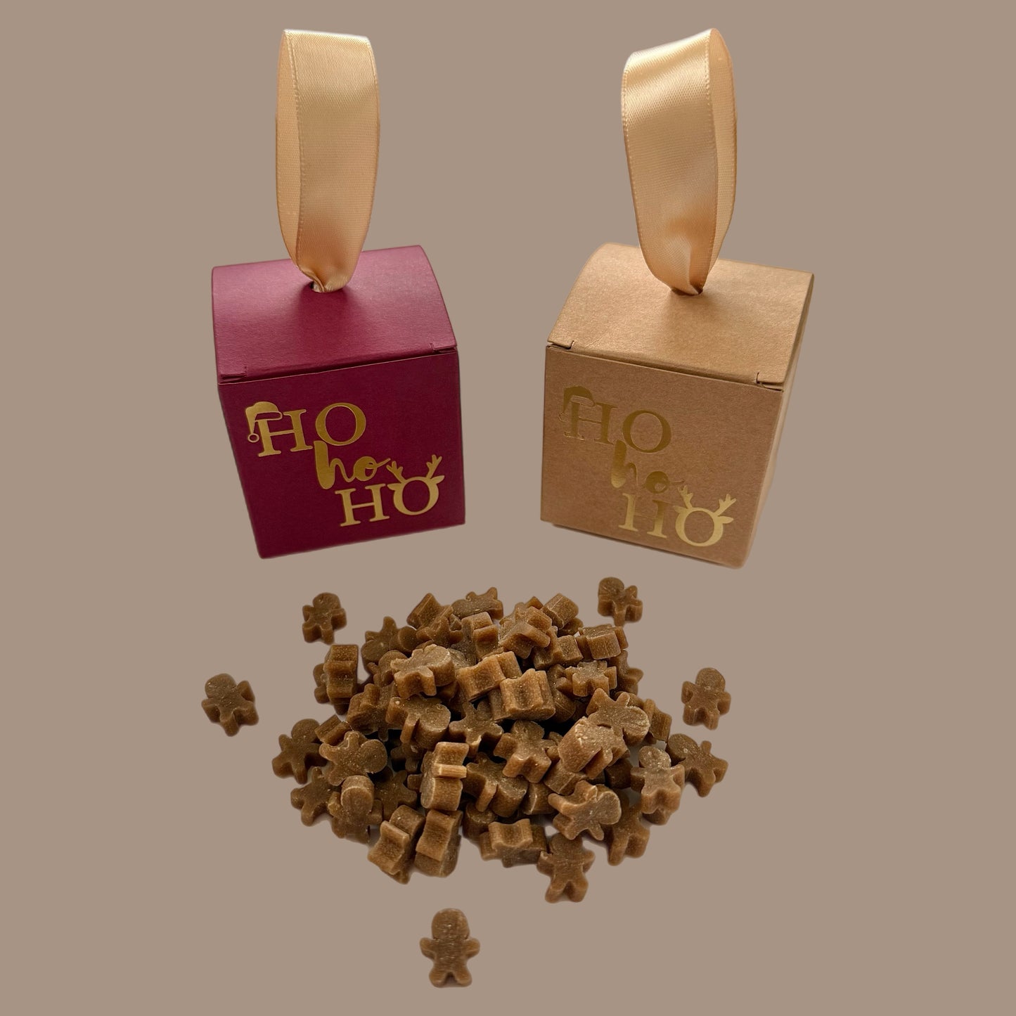 ‘Ho, Ho’ Ho’ Gift Box Filled With Mini Gingerbread Men Treats