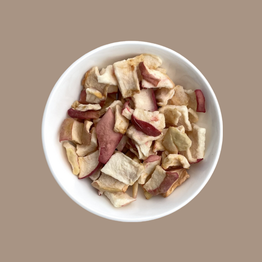 Dried Redskin Apple Pieces