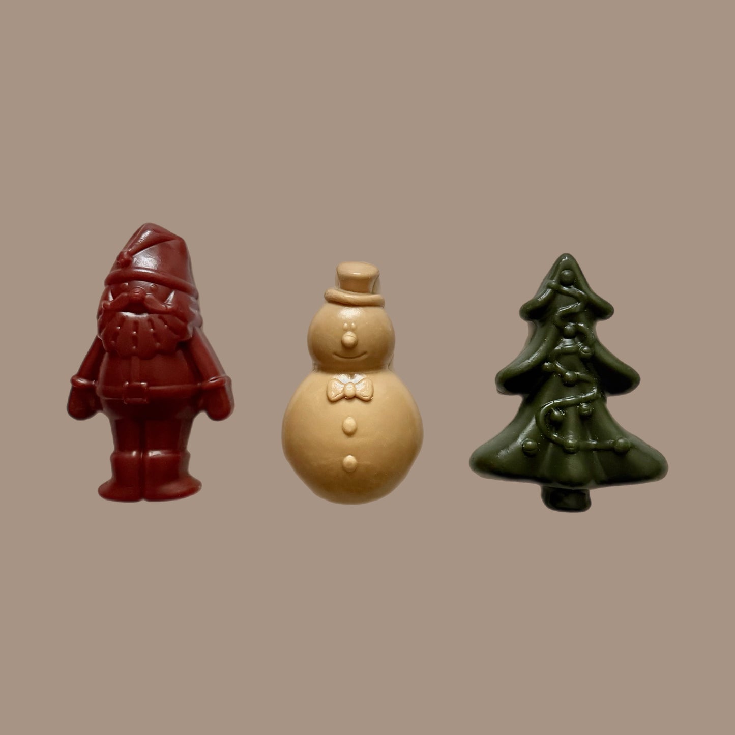 Santa & Snowman Under The Christmas Tree | Chicken & Veggie Chews