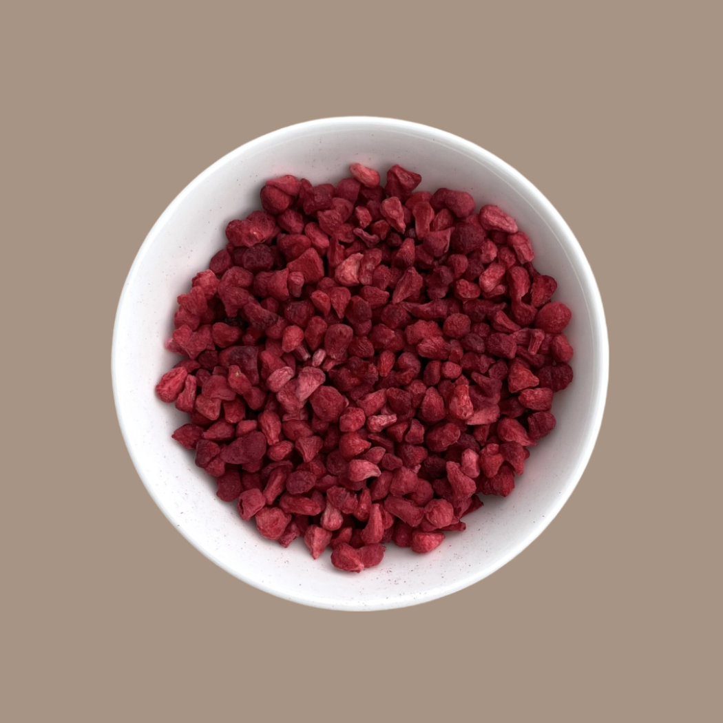 Freeze Dried Raspberry Crumble