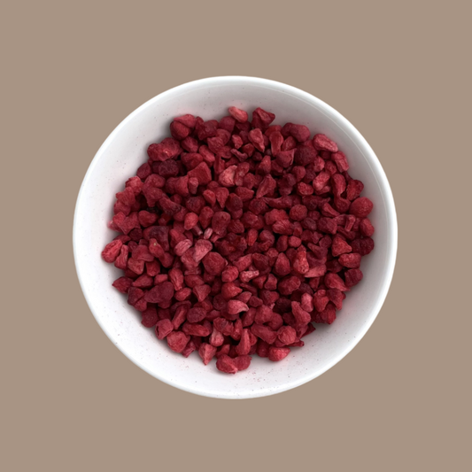 Freeze Dried Raspberry Crumble