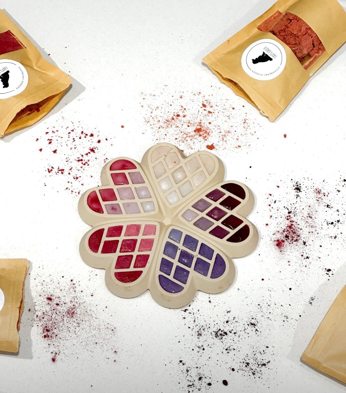 Waffle Heart Enrichment Mat | Mustard