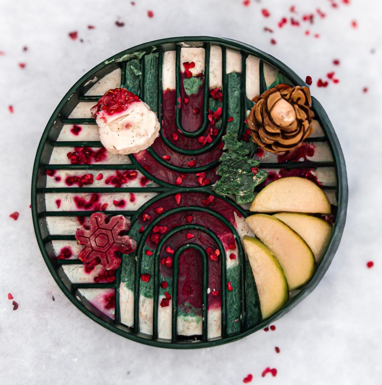 Double Rainbow Enrichment Bowl | Mocha