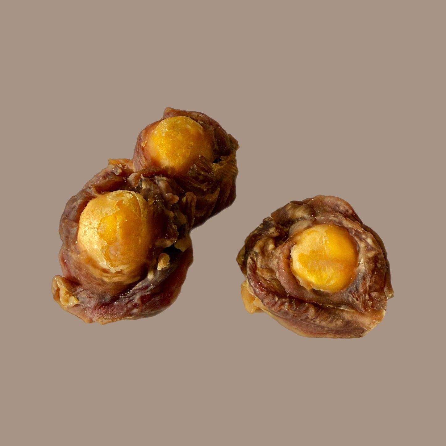 Duck Wrapped Egg Yolk