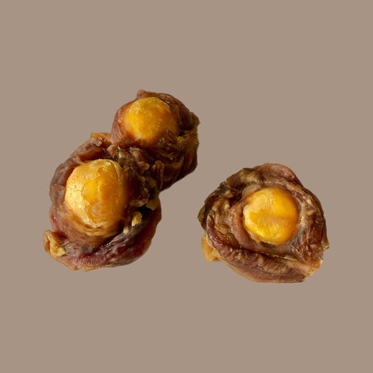 Duck Wrapped Egg Yolk
