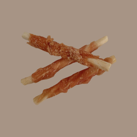 Chicken Wrapped Collagen Sticks